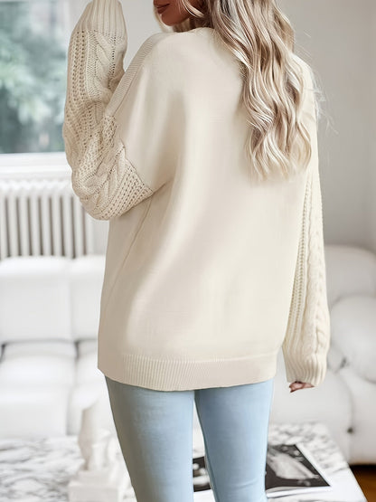 Sophie | Pull de Noël à motif bonhomme de neige festif