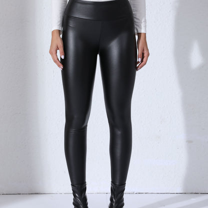 Sophie | Leggings de sport d'extérieur en cuir PU