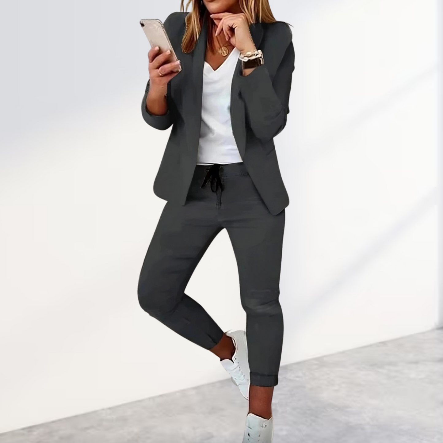 Sophie | Ensemble blazer et pantalon élégant pour femmes