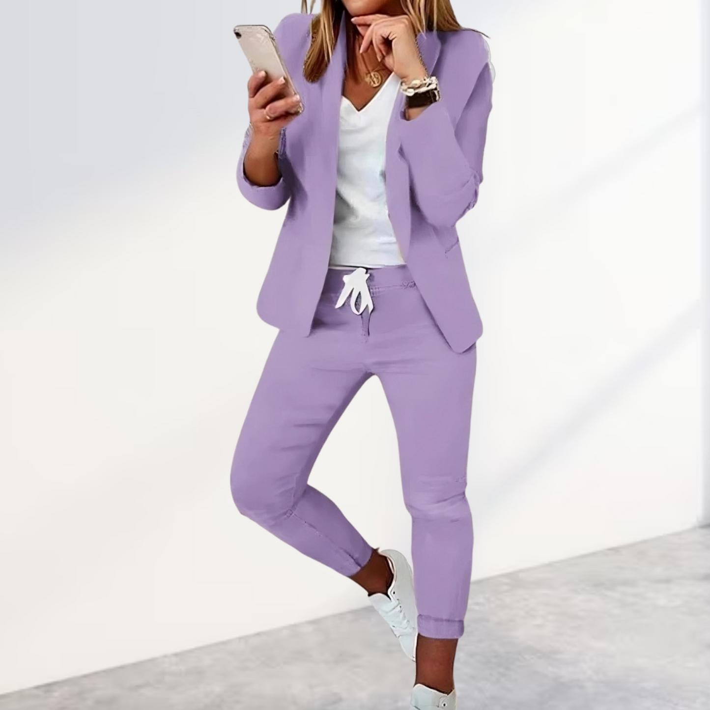 Sophie | Ensemble blazer et pantalon élégant pour femmes