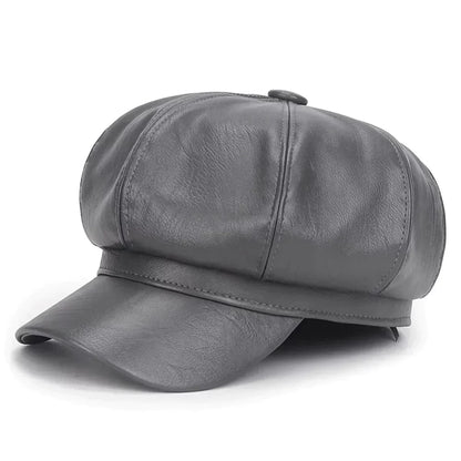 Sophie | Béret en cuir élégant