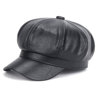 Sophie | Béret en cuir élégant
