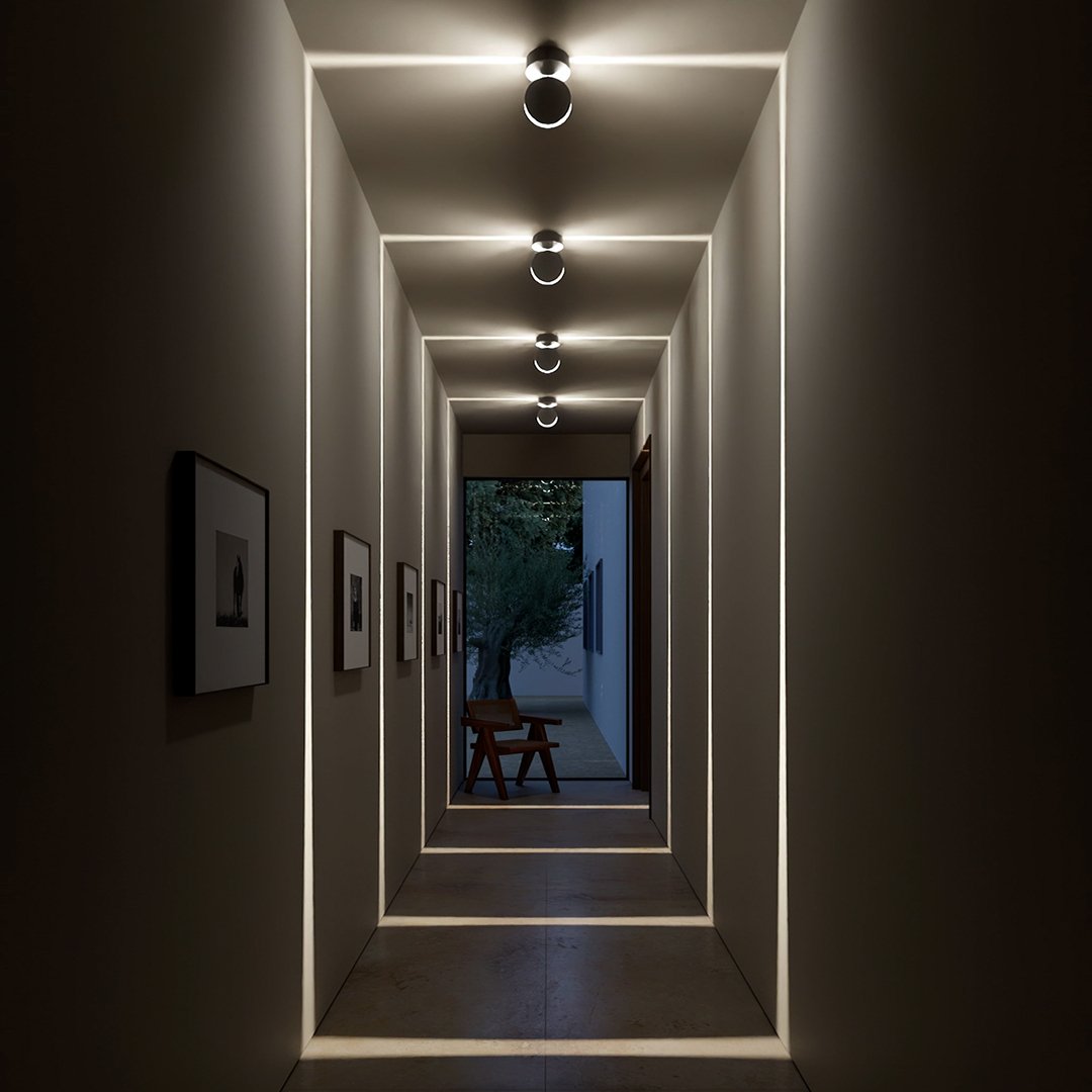 Lampada da parete moderna SPECTRA a LED - Elegante ed efficiente dal punto di vista energetico