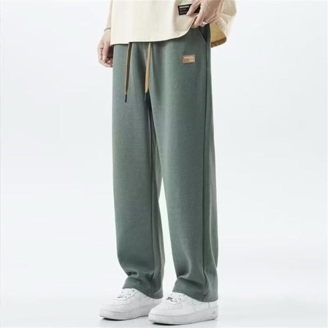 Lässige Hose mit geradem Bein
