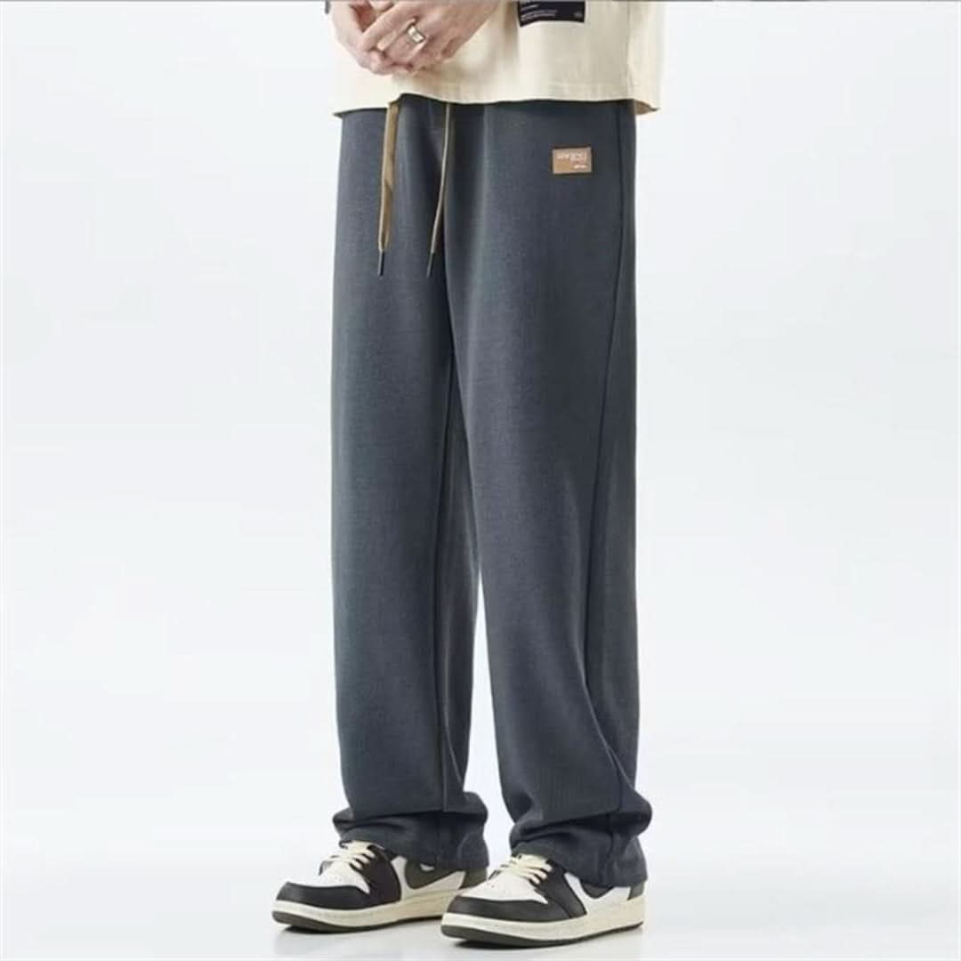 Lässige Hose mit geradem Bein