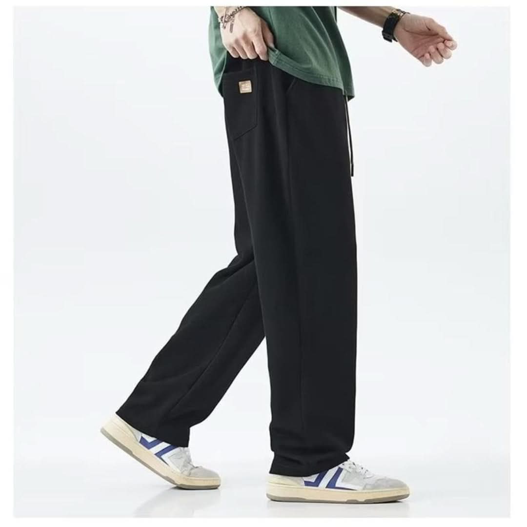 Lässige Hose mit geradem Bein