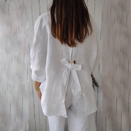 Linen Women's Blouse - Sophie