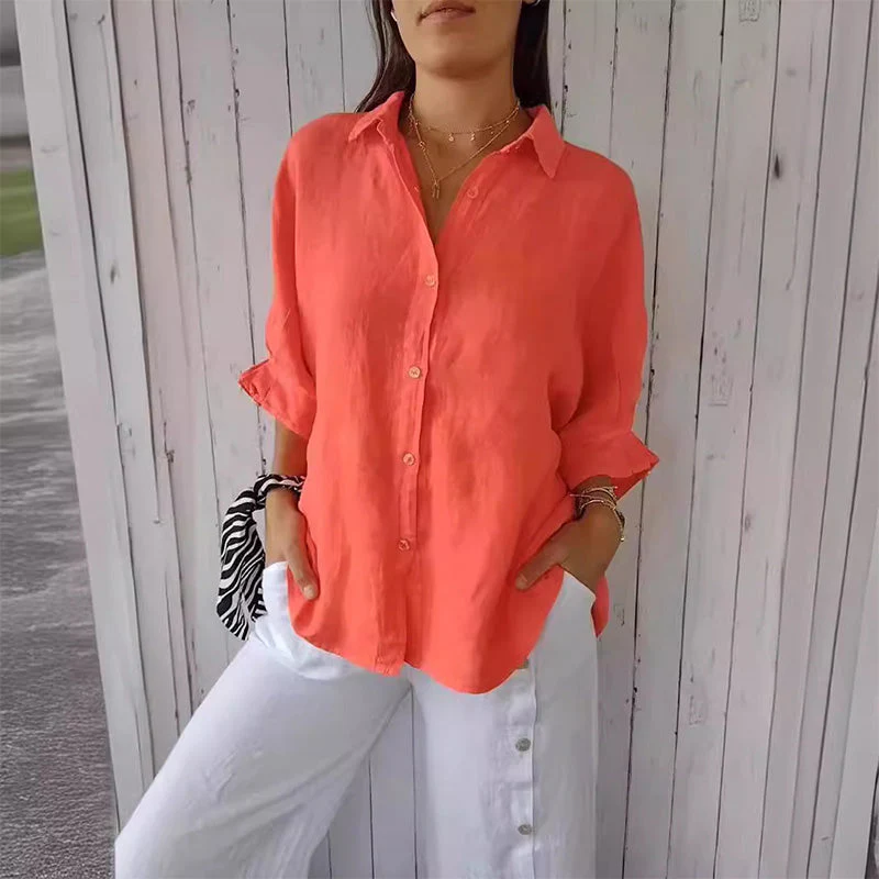 Linen Women's Blouse - Sophie