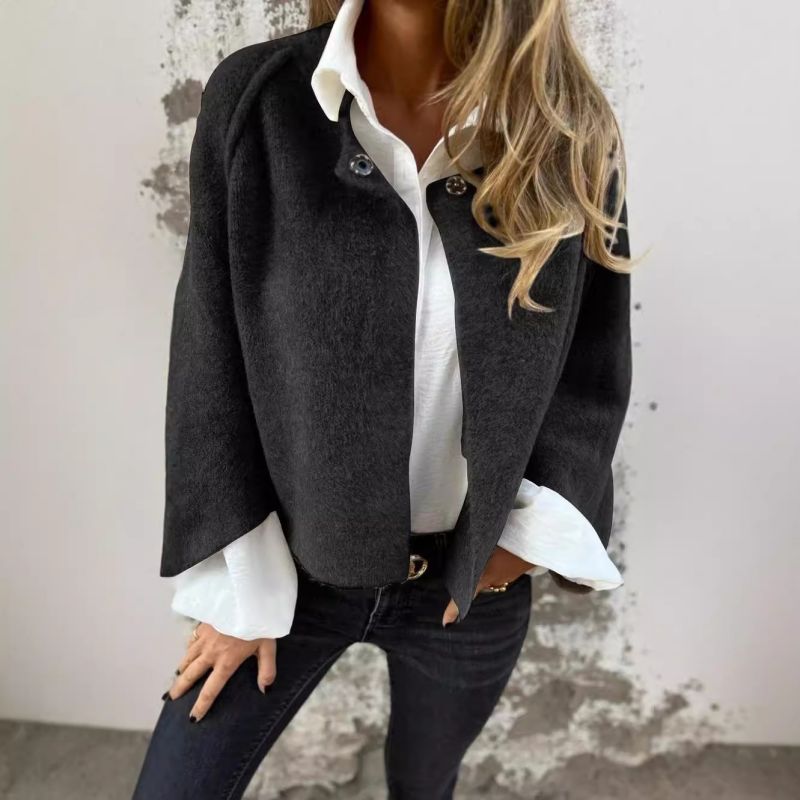 Short Buttoned Jacket for Women