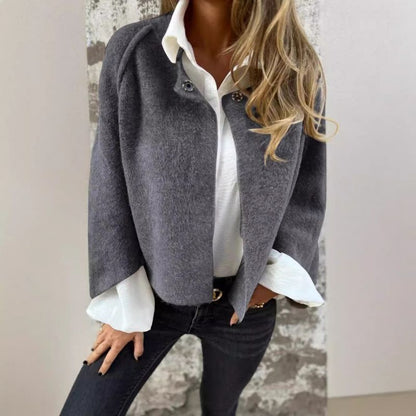 Short Buttoned Jacket for Women