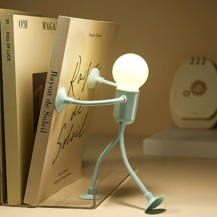 Flexible Desk Lamp with Suction Cup – Playful and Adjustable Lighting for Home or Work