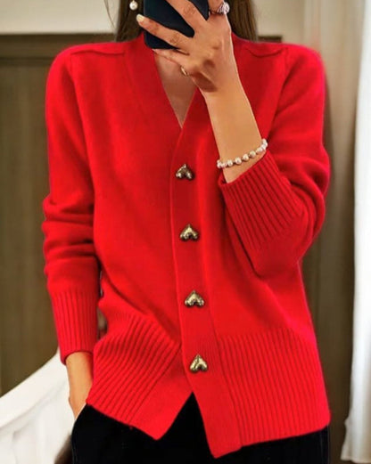 Warm, Elegant and Timelessly Feminine Charm Cardigan