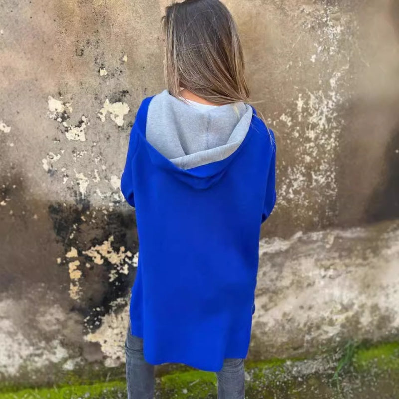 Giacca primaverile da donna con cerniera e vestibilità casual