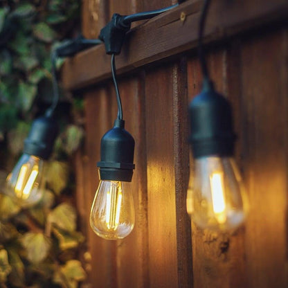 Heavy Duty LED String Lights for Outdoors - Waterproof and Connectable