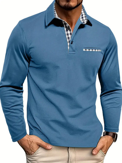 Stefan | Polo manches longues pour homme