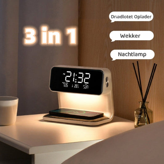 Lámpara de cama 3 en 1