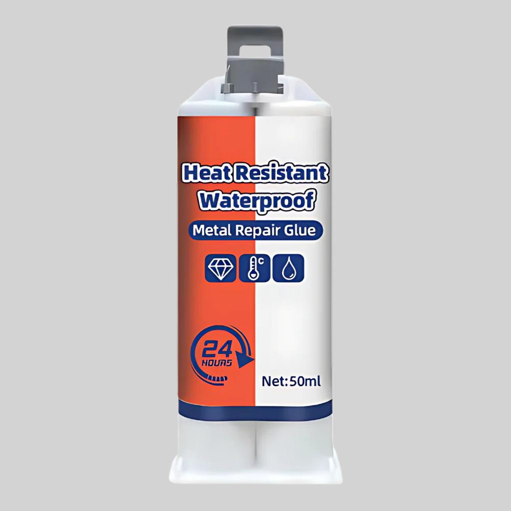 Metal Repair Glue 50 g - Waterproof Bonding Formula