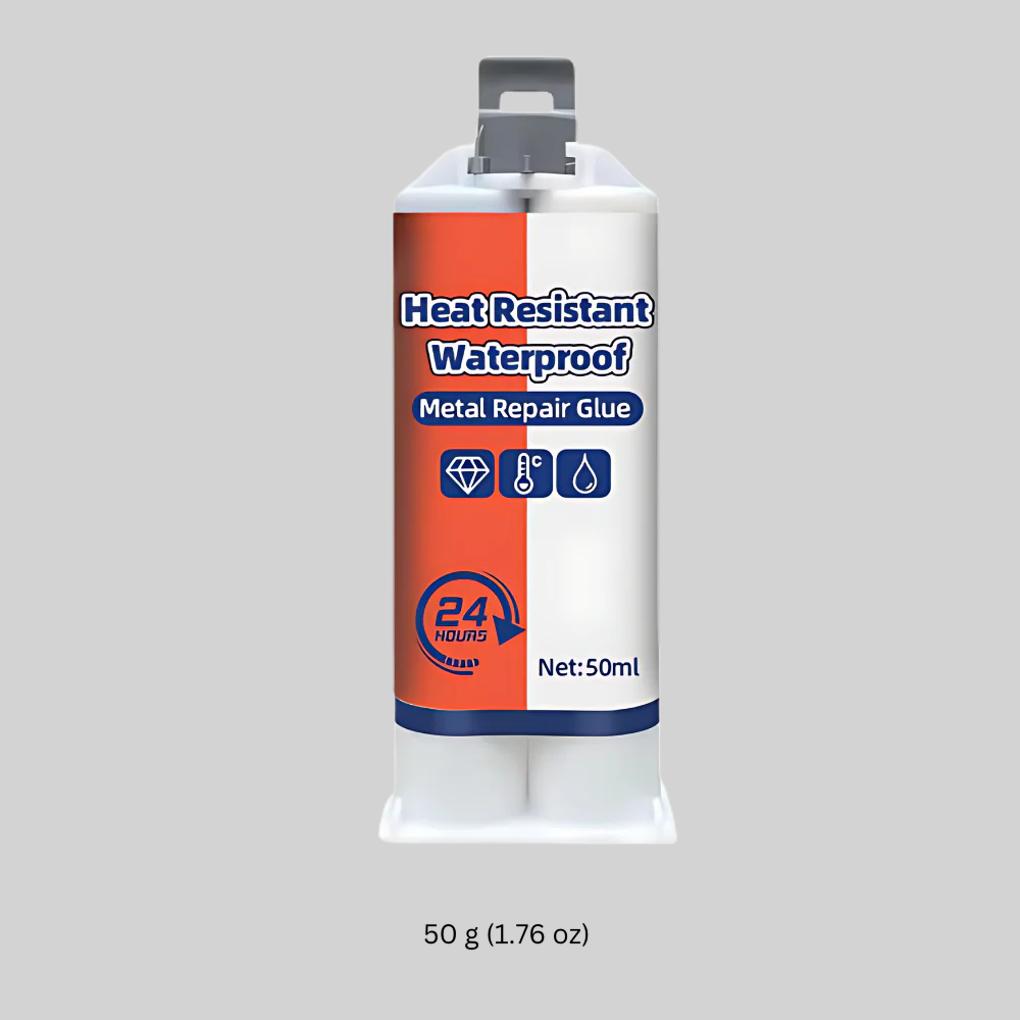 Metal Repair Glue 50 g - Waterproof Bonding Formula