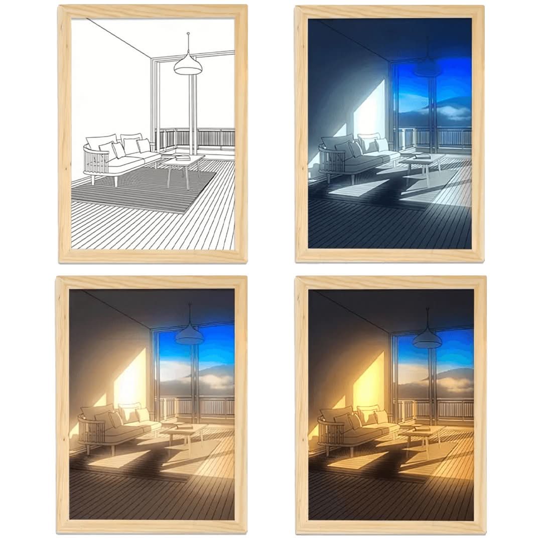 Studio-Scene | Illuminating Painting