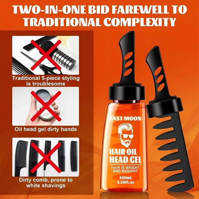 StyleBlend | 2-in-1 Hair Gel Comb