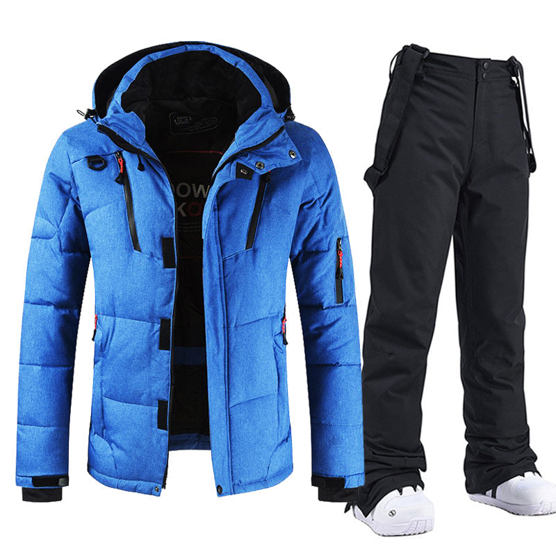 Men's Ski Pack - Weather-Ready Padded Winter Jacket and Trouser Set