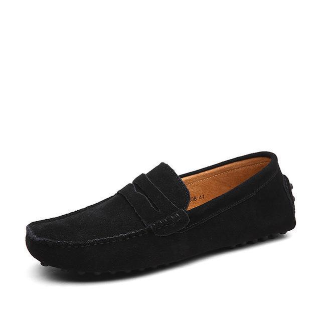 Suède | Mocassins sans lacets pour hommes