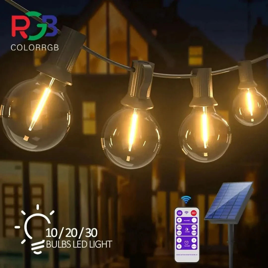 SunGlow | Solárna svetelná reťaz s LED diódami