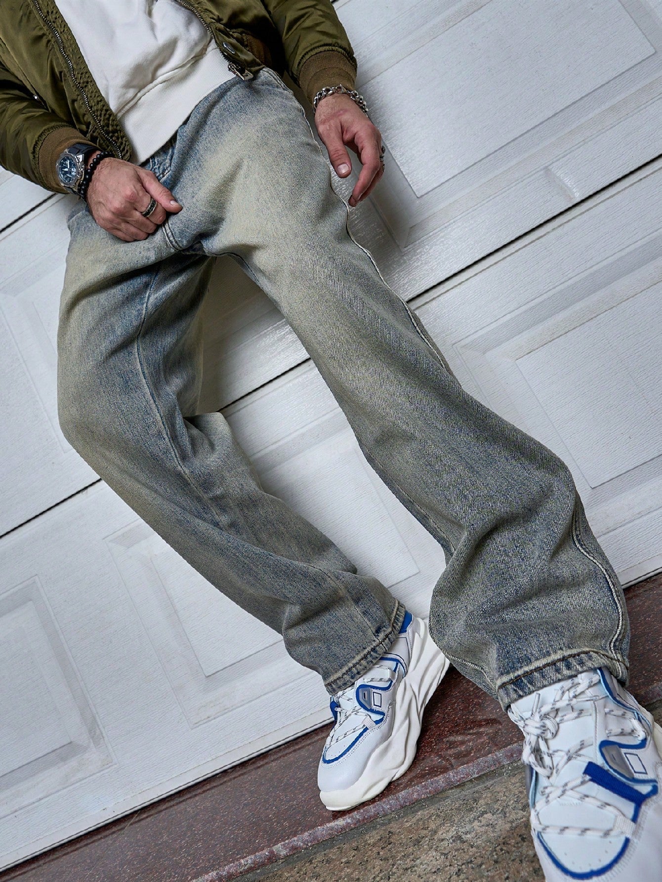 Sven | Jean droit pour homme bleu foncé