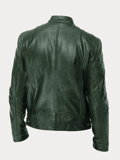 Sven | Veste de motard en cuir élégante disponible en plusieurs couleurs
