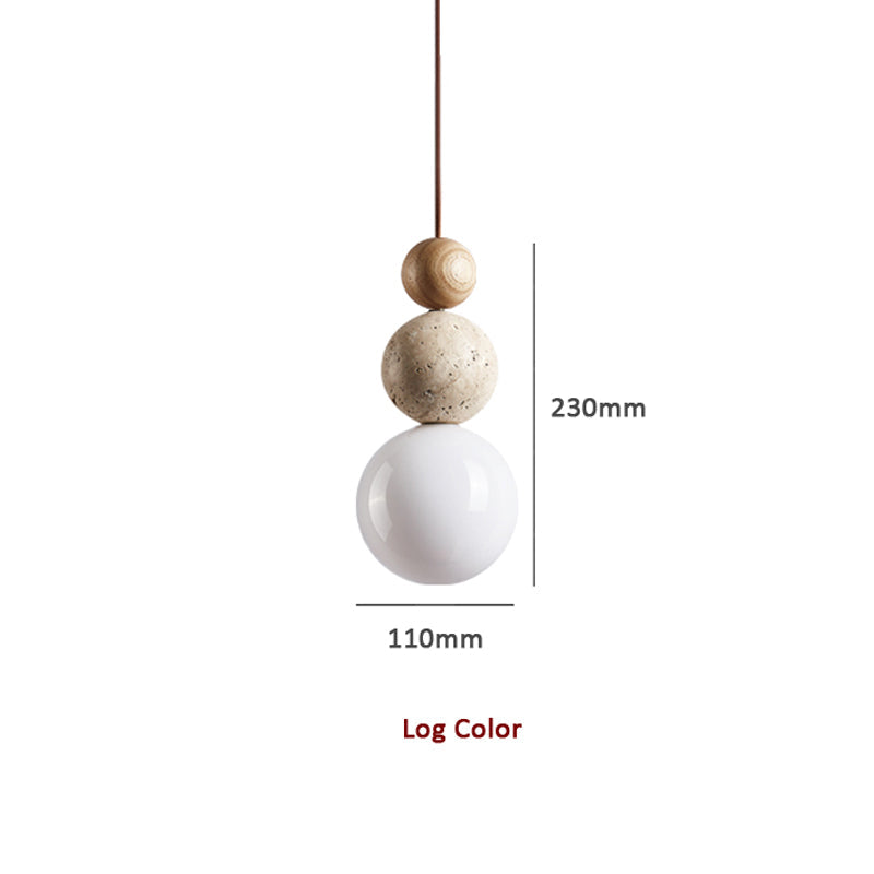 Travertine Pendant Lamp – Minimalistic & Stylish Design