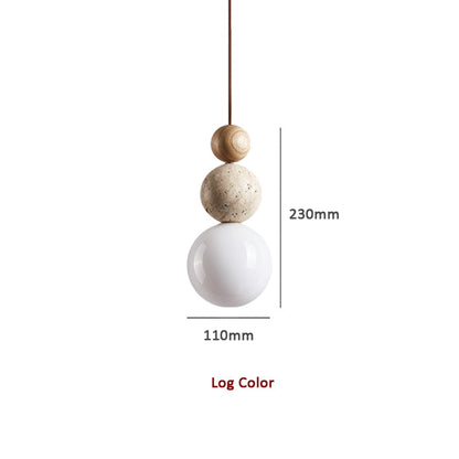 Travertine Pendant Lamp – Minimalistic & Stylish Design