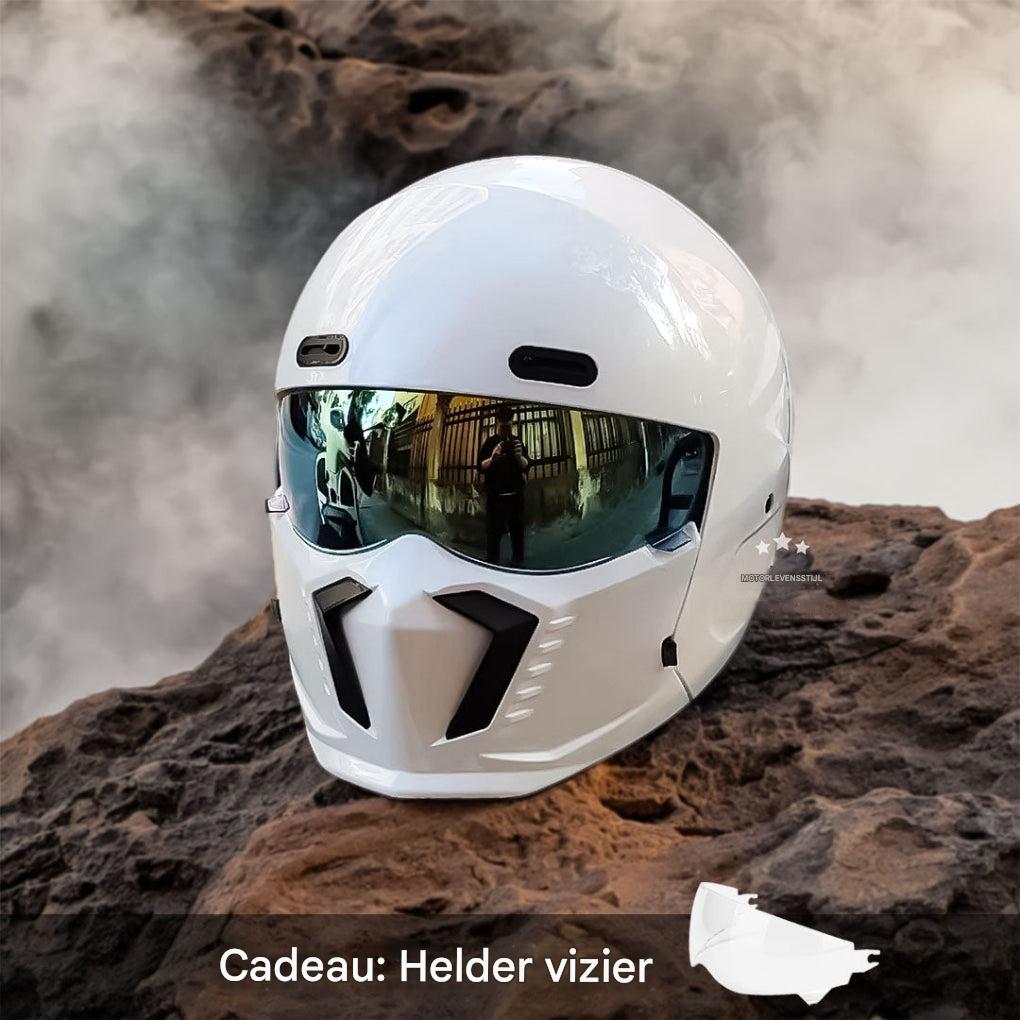 Motorcycle Helmet – DOT and ECE Approved, Timeless Look