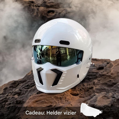 Motorcycle Helmet – DOT and ECE Approved, Timeless Look