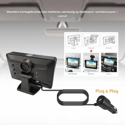 Solar-Powered HD Reversing Camera