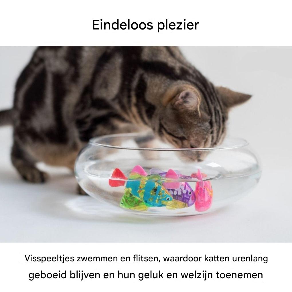 Interactive Cat Toy Set – Realistic Swimming Motion and Engaging Light