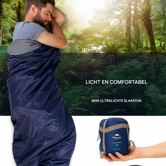 Saco de dormir compacto