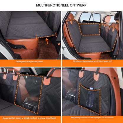 Dog Car Seat Extension with Hard Floor