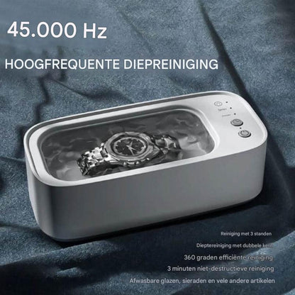 Máquina ultrasónica para limpieza profunda de joyas