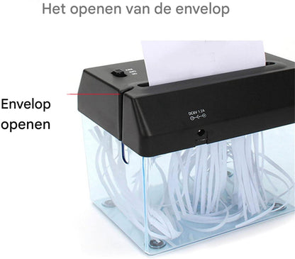 Mini shredder – compact, quiet and efficient