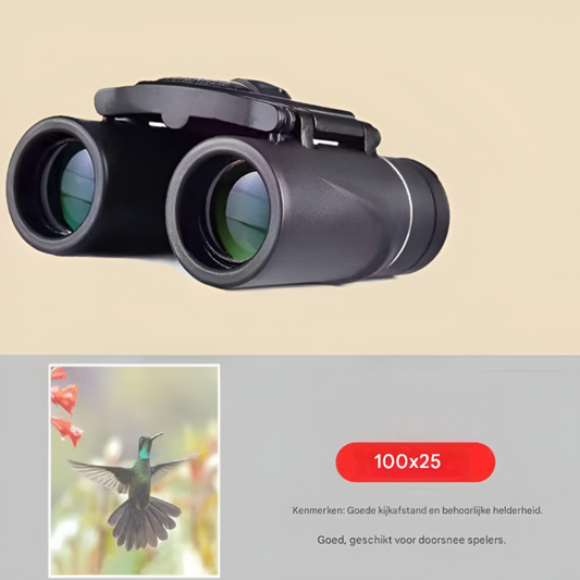 Binoculares HD 100 x 25