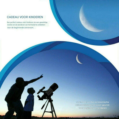Professional 300/70mm Telescope with Tripod and Smartphone Holder