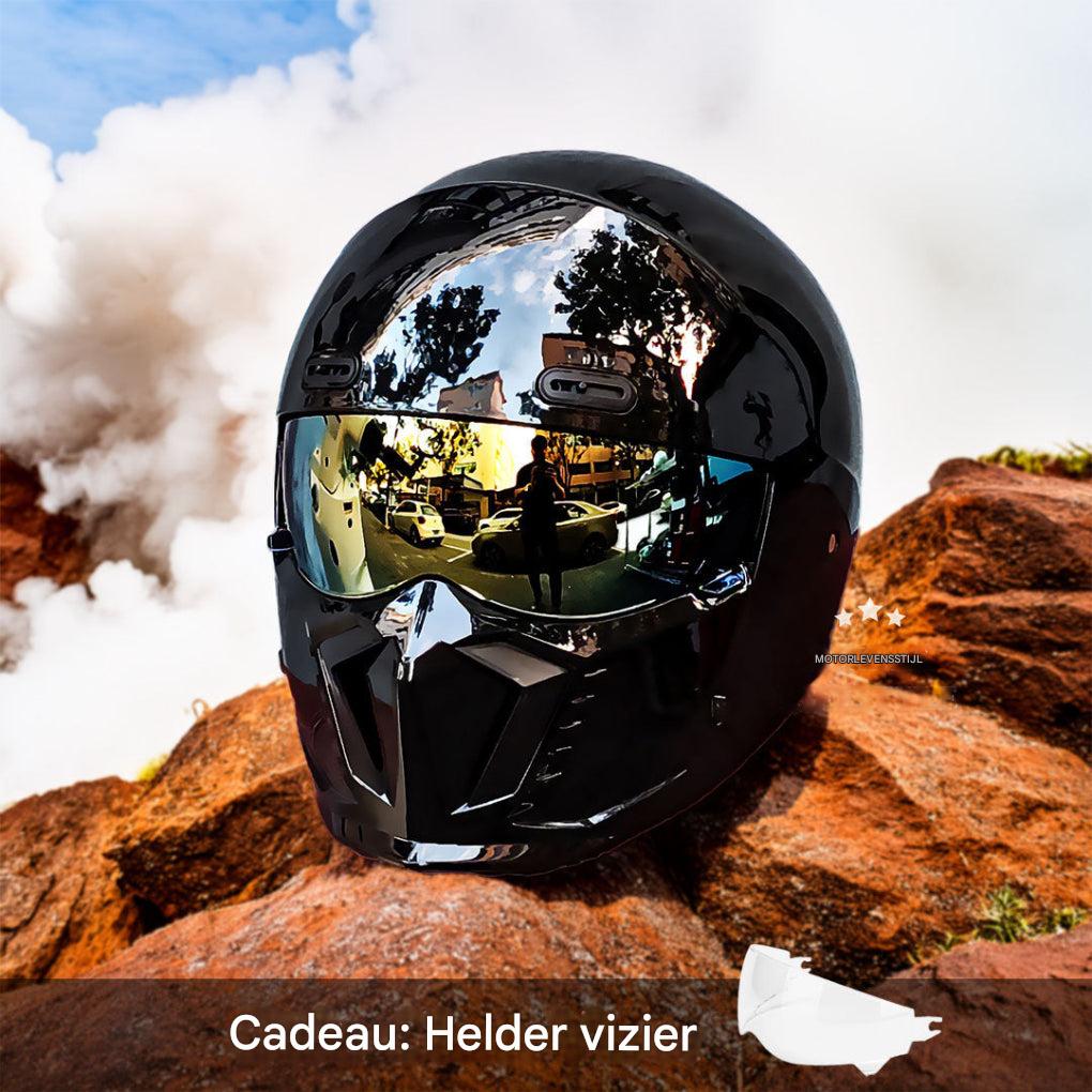 Motorcycle Helmet – DOT and ECE Approved, Timeless Look