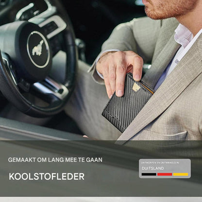 Slim RFID Wallet with Money Clip