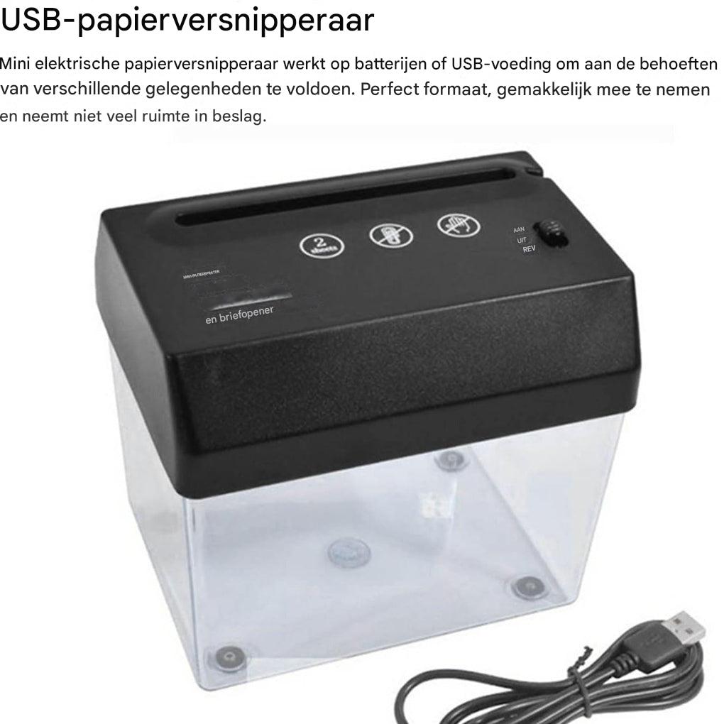 Mini shredder – compact, quiet and efficient