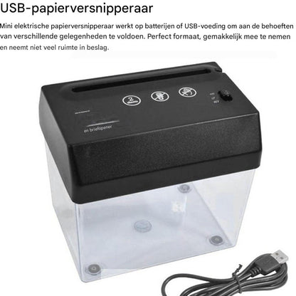 Mini shredder – compact, quiet and efficient