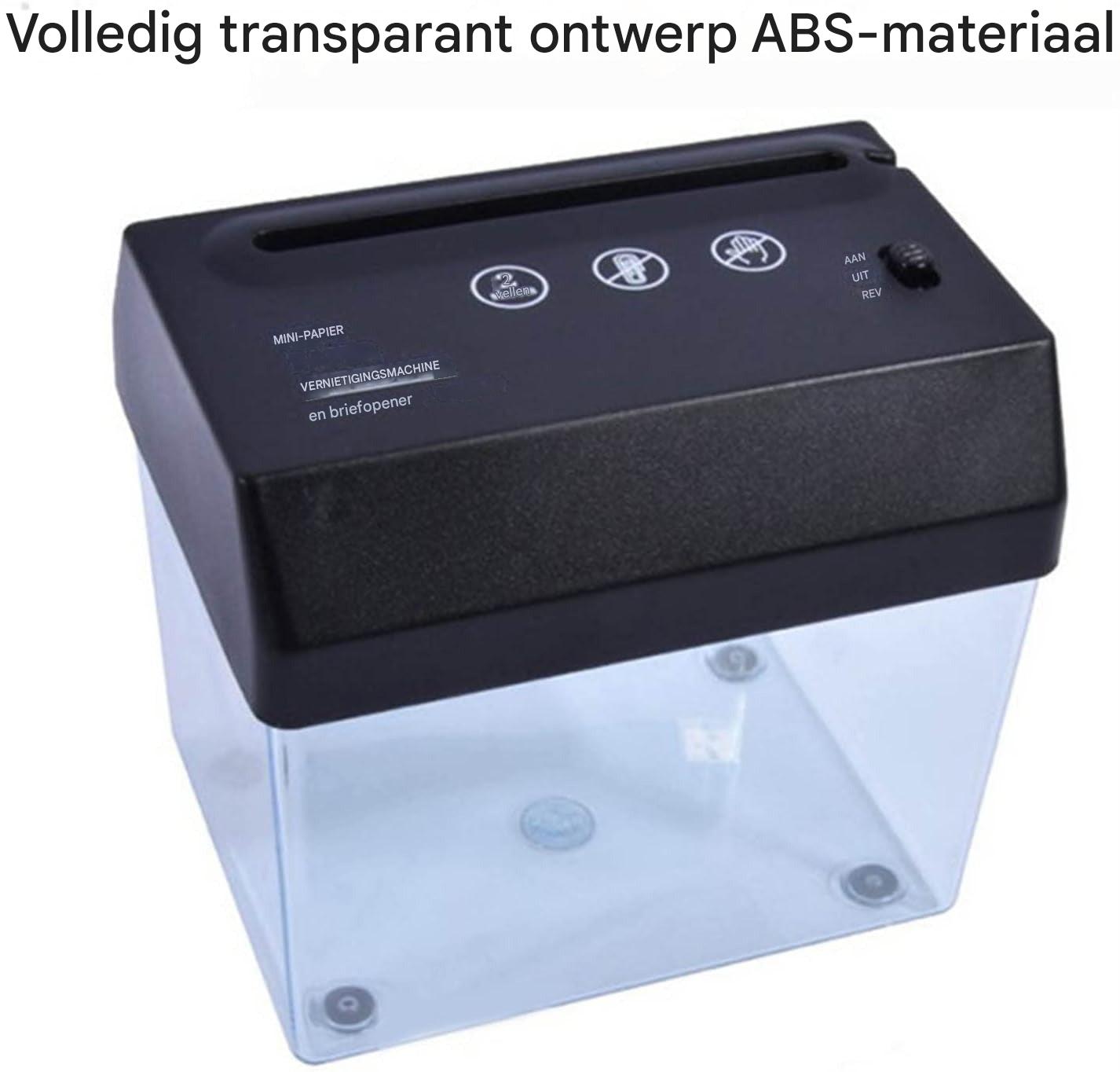 Mini shredder – compact, quiet and efficient
