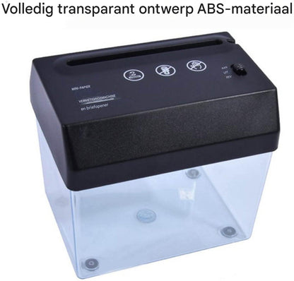 Mini shredder – compact, quiet and efficient