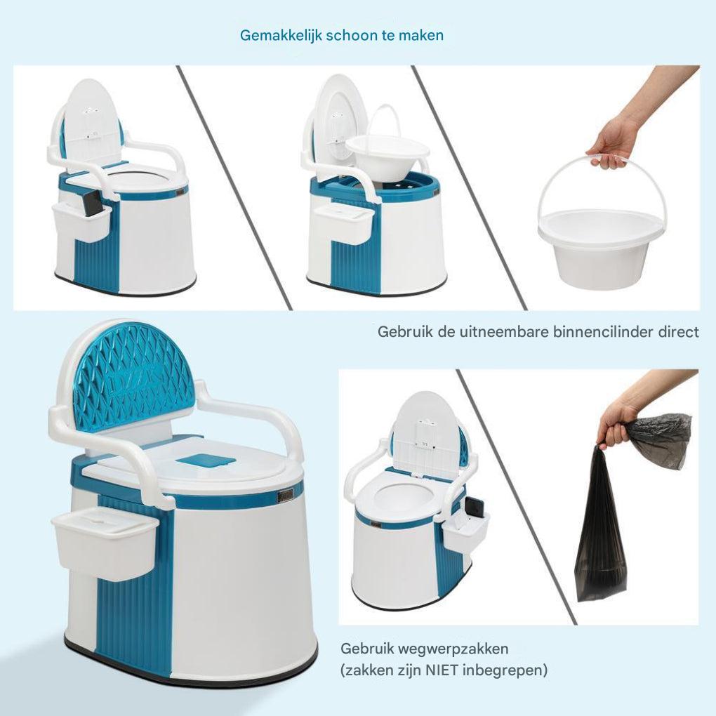 Toilette portatile per adulti e anziani
