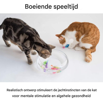 Interactive Cat Toy Set – Realistic Swimming Motion and Engaging Light
