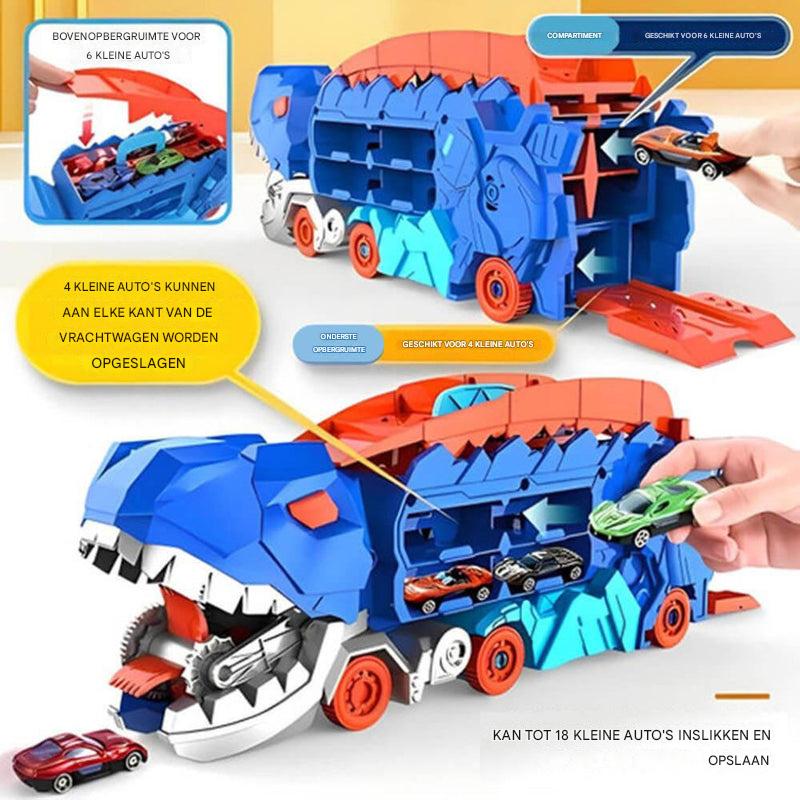 Dinosaurier-LKW 3-in-1 Spielzeugauto und Transporter
